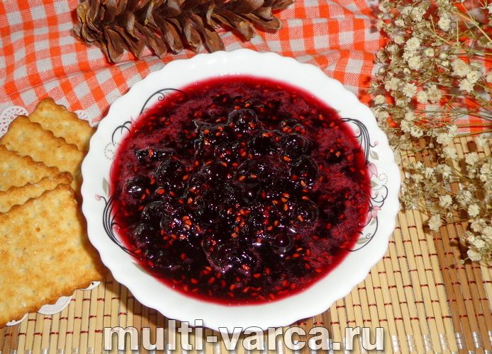 Джем із йошти та малини на зиму