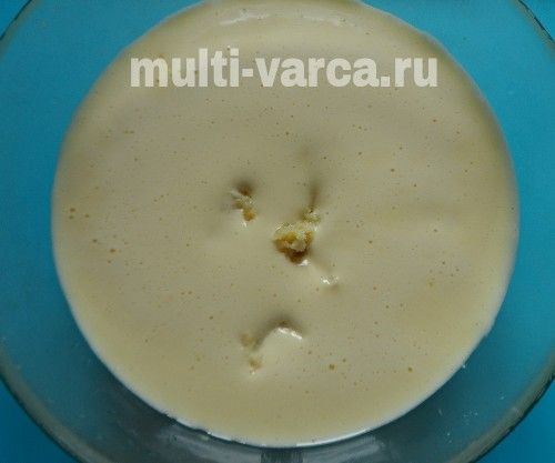 Імбирно-лимонний кекс із медом у мультиварці