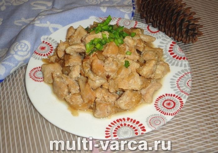 Індичка в майонезі в мультиварці