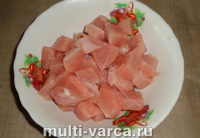 Індичка в молоці в мультиварці