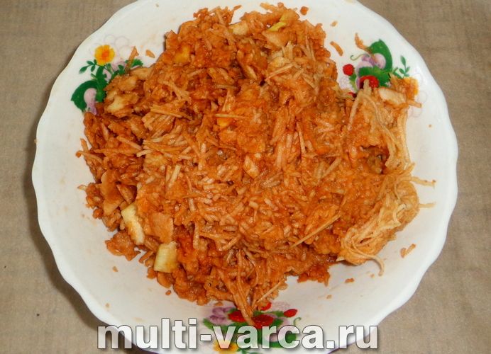 Яблучний сік на зиму в мультиварці