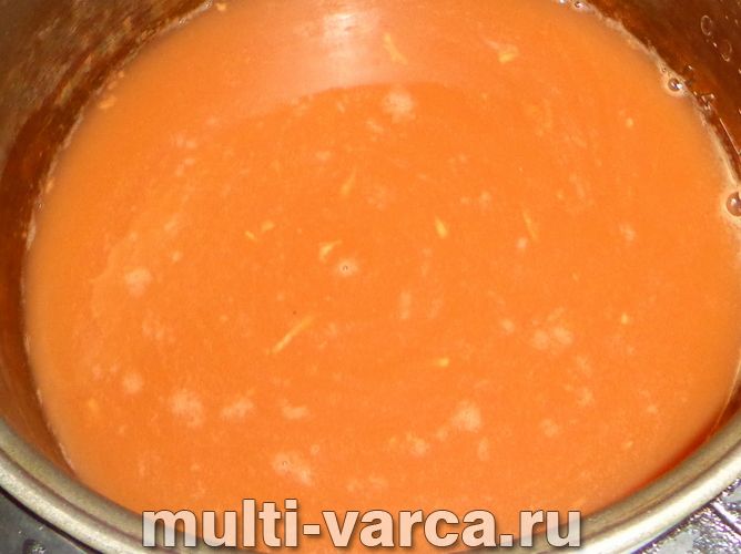 Яблучний сік на зиму в мультиварці