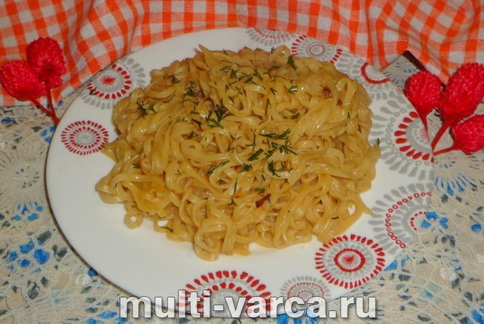 Яєчна локшина в мультиварці