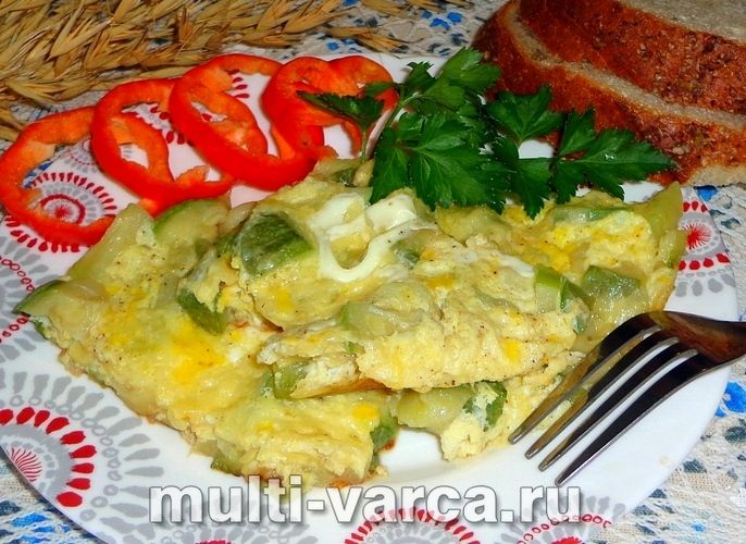 Кабачки запечені в мультиварці