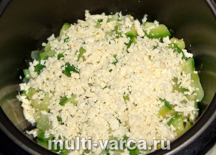 Кабачки запечені в мультиварці