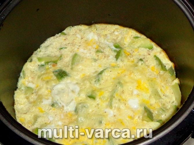 Кабачки запечені в мультиварці