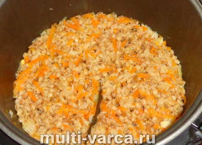 Каша з полби в мультиварці