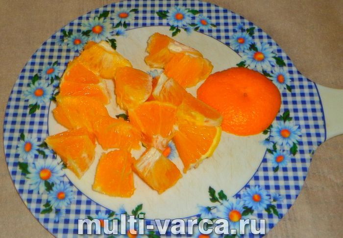 Компот з апельсинів на зиму