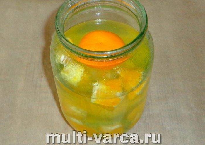 Компот з апельсинів на зиму