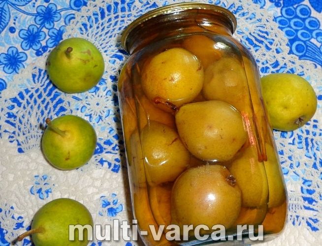 Консервовані груші в сиропі на зиму