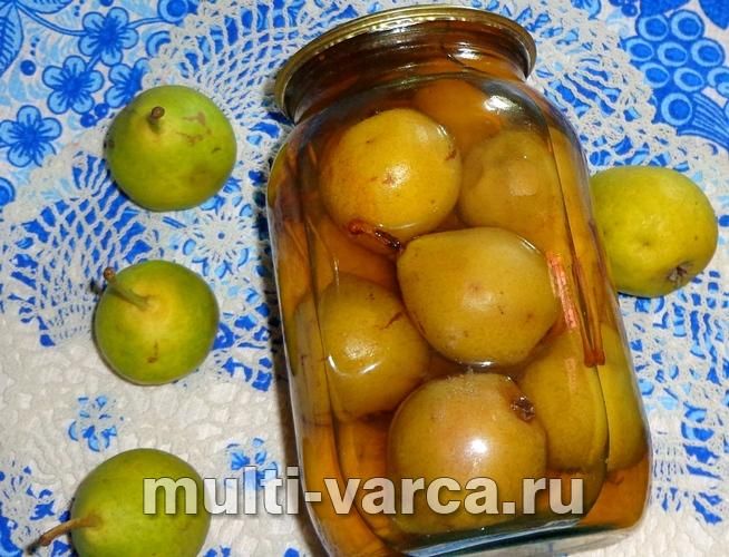 Консервовані груші в сиропі на зиму