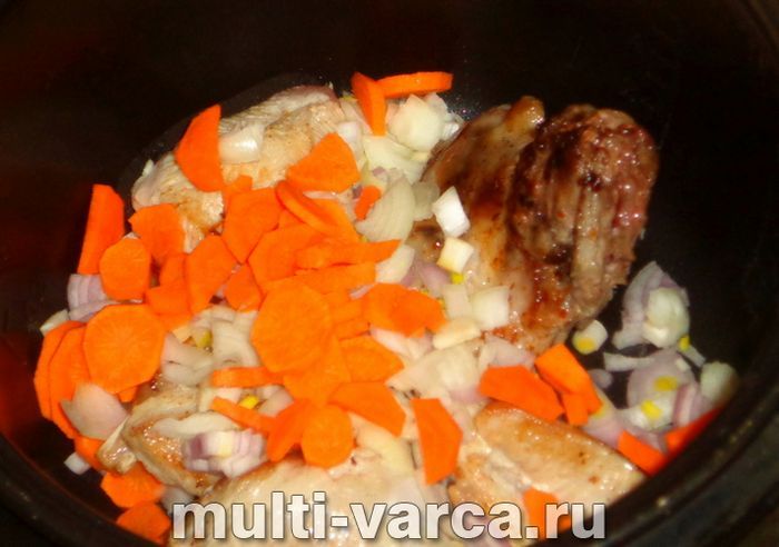 Кролик із картоплею та овочами
