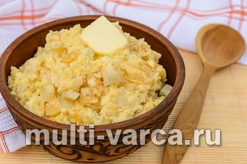 Молочна пшоняна каша з ріпою