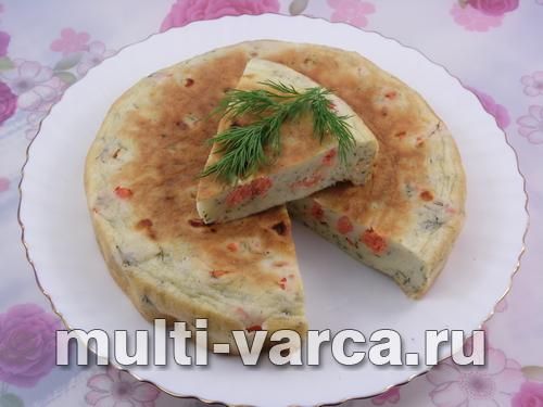 Пиріг із червоною рибою