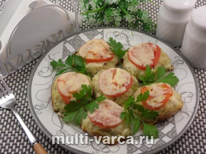 Рибні котлети, запечені в мультиварці