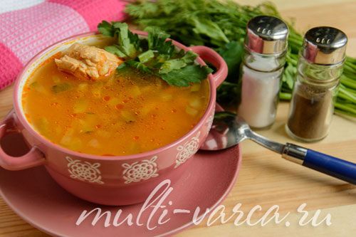 Розсольник із куркою та булгуром
