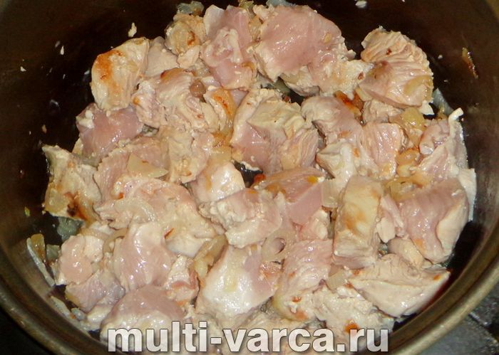 Сирна індичка в мультиварці