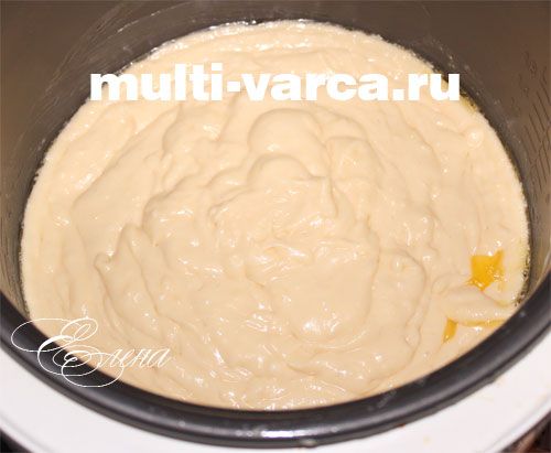 Торт сметанник у мультиварці