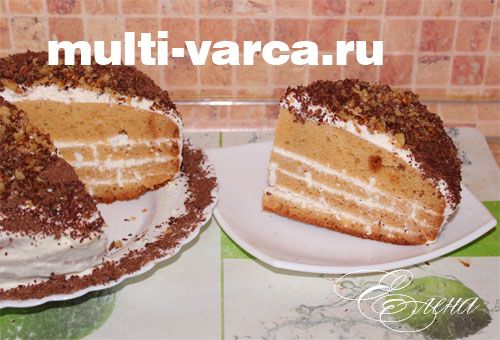 Торт сметанник у мультиварці