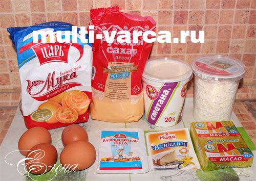 Торт сметанник у мультиварці