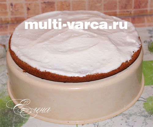 Торт сметанник у мультиварці