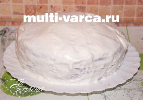 Торт сметанник у мультиварці