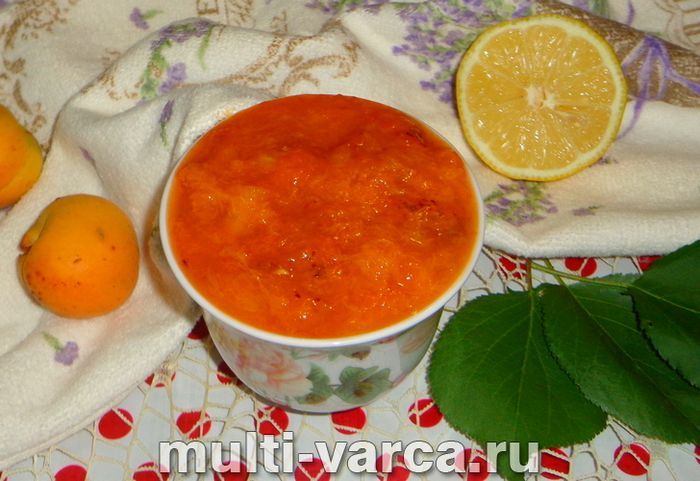 Варення з абрикосів із лимоном