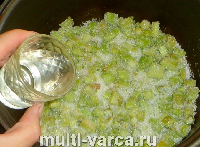 Варення з ревеню в мультиварці