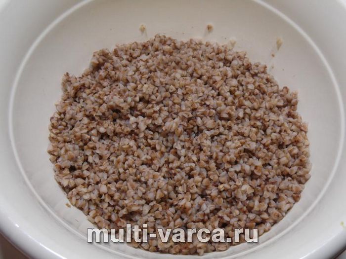 Відкрита запіканка з гречки з куркою