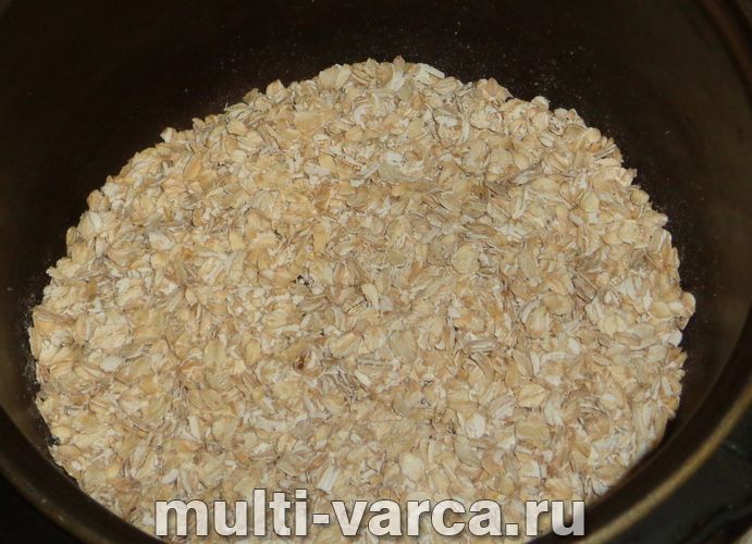 Вівсяна каша на воді