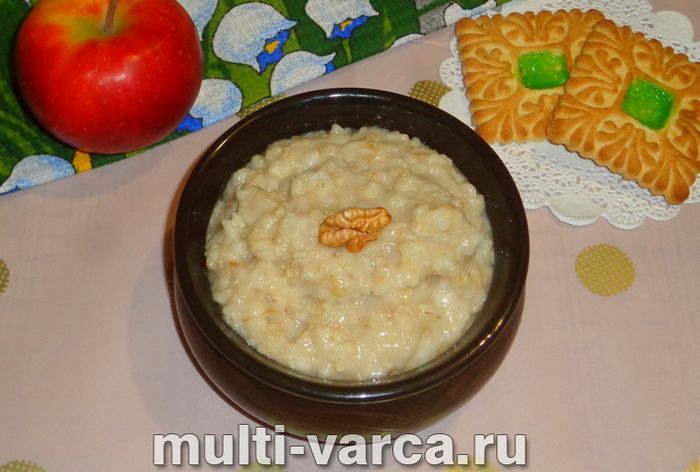 Вівсяна каша на воді