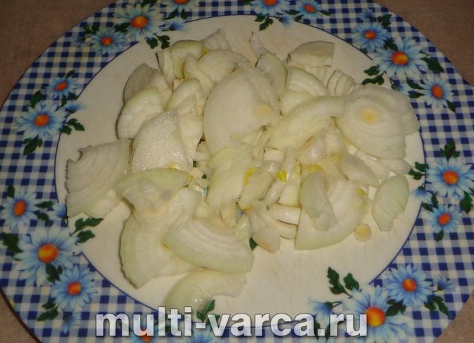 Зубатка з овочами в мультиварці
