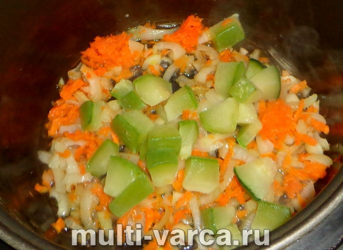 Зубатка з овочами в мультиварці