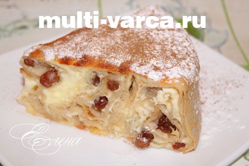 Баниця з сиром у мультиварці