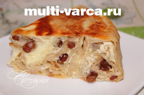 Баниця з сиром у мультиварці