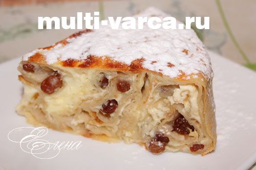 Баниця з сиром у мультиварці