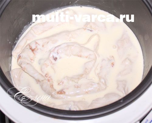 Баниця з сиром у мультиварці