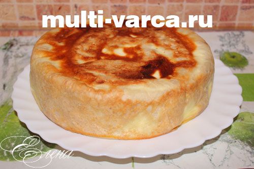 Баниця з сиром у мультиварці