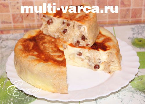Баниця з сиром у мультиварці