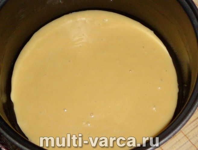 Бісквіт на кефірі в мультиварці