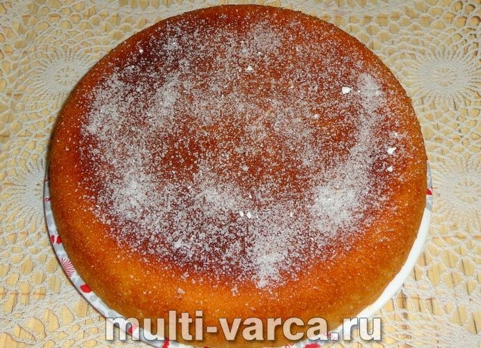 Бісквіт на кефірі в мультиварці