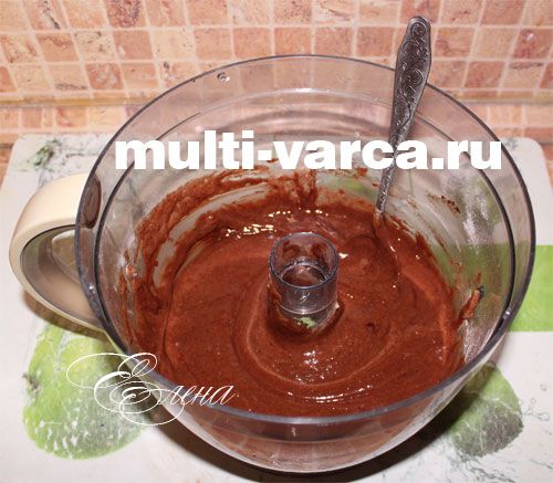 Брауні на пару в мультиварці