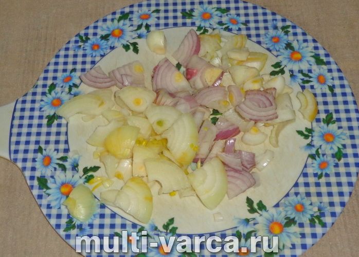 Булгур із тушонкою в мультиварці