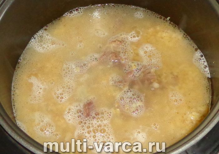 Булгур із тушонкою в мультиварці