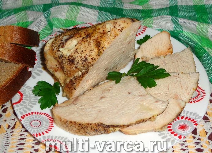Буженина з індички в мультиварці