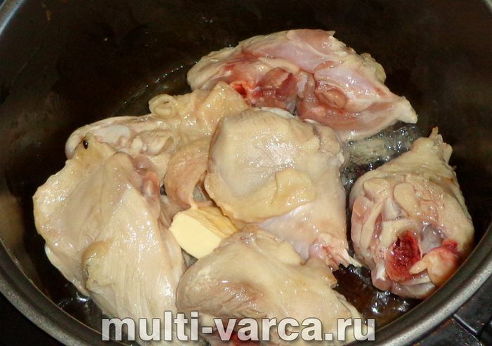 Чахохбілі з картоплею в мультиварці