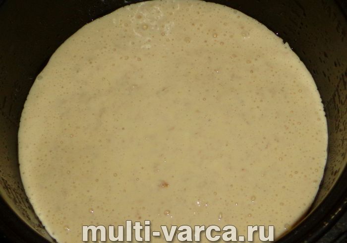 Дієтичний пиріг у мультиварці