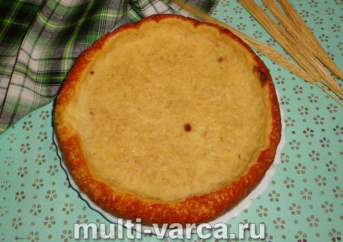 Дієтичний пиріг у мультиварці