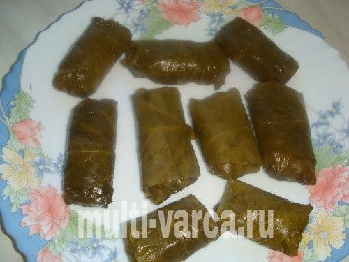 Долма у виноградному листі в мультиварці