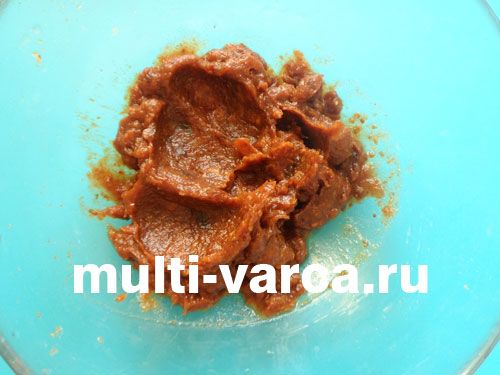 Домашнє печиво із сухофруктами в мультиварці